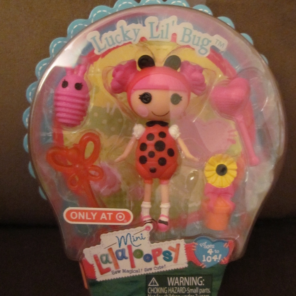 Mini Lalaloopsy Lucky Lil' Bug NIB Retired